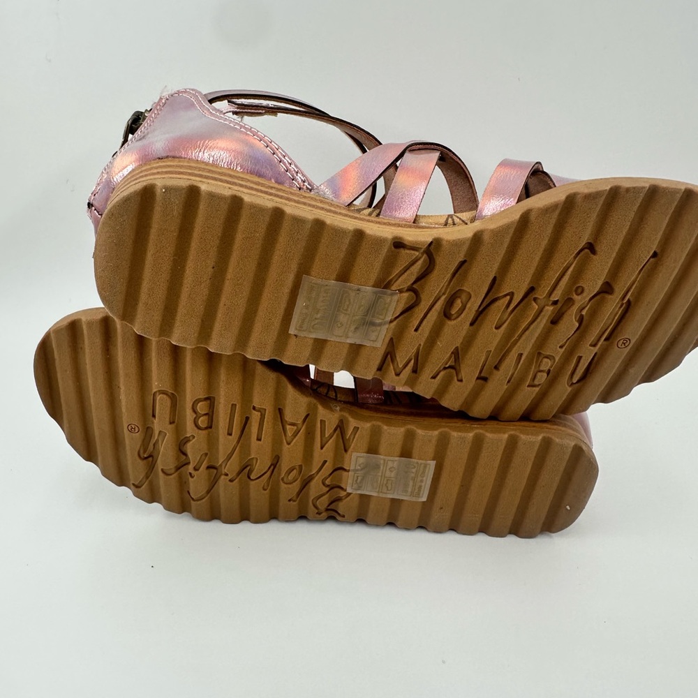 Blowfish Malibu Pink Strappy Sandals - Picture 10 of 10